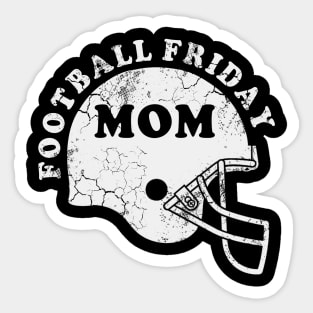 Friday Football Mom Sticker